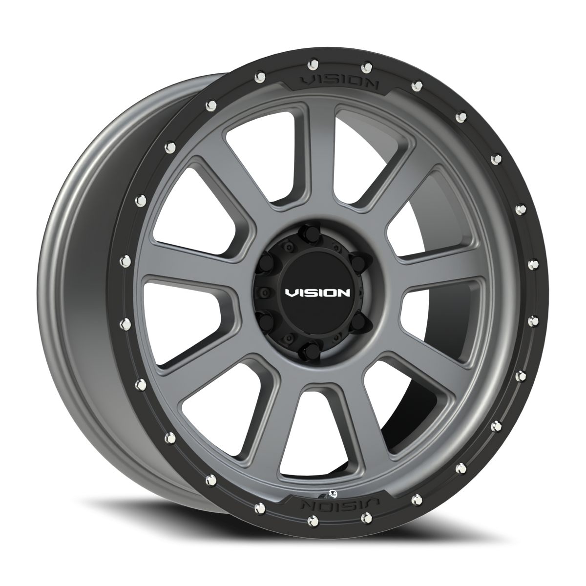 Vision Wheel 350 Satin Grey 20x9 0 6x139.7mm 78.1mm - Wheelwiz