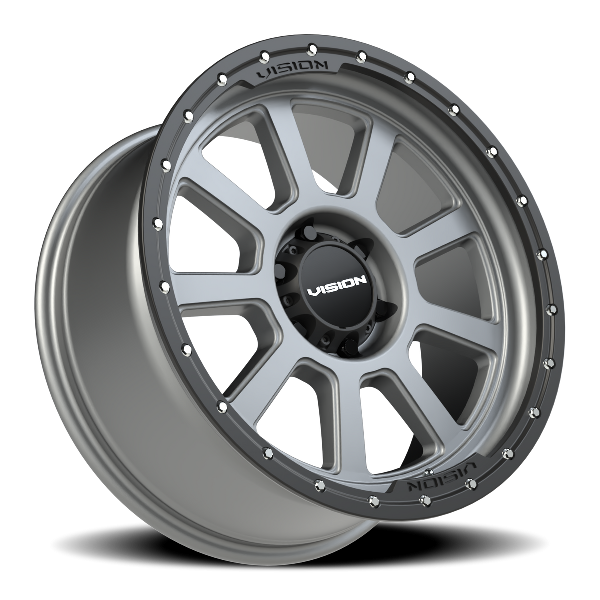 Vision Wheel 350 Satin Grey 20x9 0 6x139.7mm 78.1mm - Wheelwiz