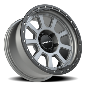 Vision Wheel 350 Satin Grey 18x9 +12 6x135mm 87.1mm - Wheelwiz
