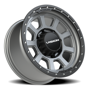 Vision Wheel 350 Satin Grey 18x9 +12 8x170mm 125.2mm - Wheelwiz