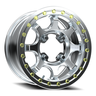 Vision Wheel 351 As-Cast Machined Face Machined Ring/Lip 15x7 +4 4x156mm 131.1mm
