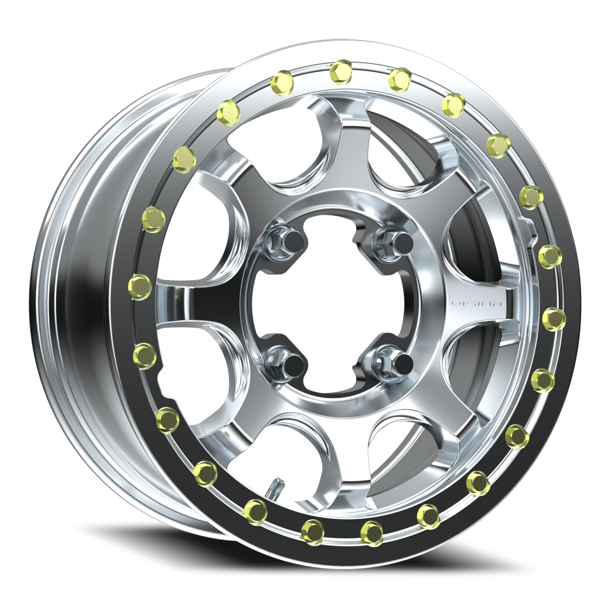 Vision Wheel 351 As-Cast Machined Face Machined Ring/Lip 15x6 +51 4x136mm 94mm - Wheelwiz