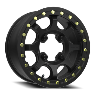 Vision Wheel 351 Satin Black 15x7 +13 4x136mm 94mm