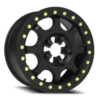 Vision Wheel 351 Satin Black 15x6 +51 5x114.3mm 68mm