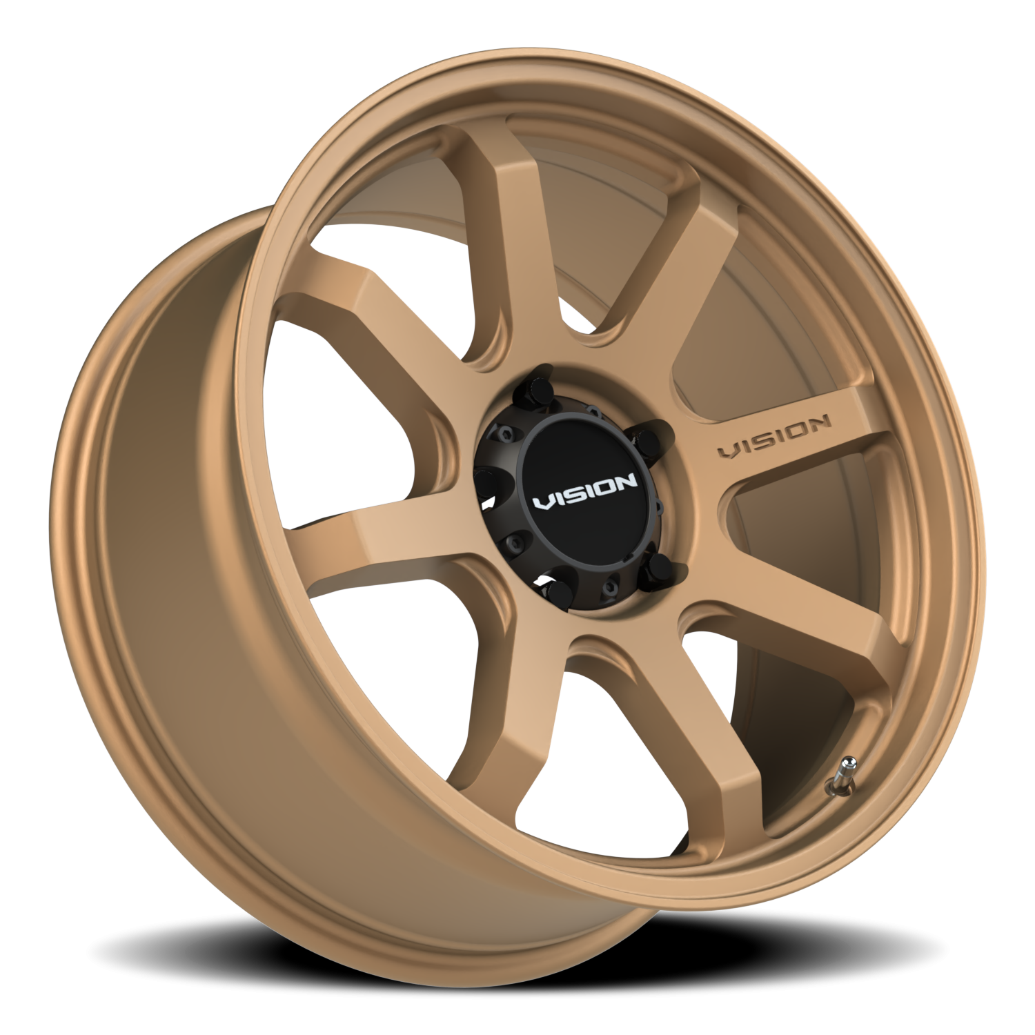 Vision Wheel 351 Bronze 20x9 +10 5x139.7mm 108mm - Wheelwiz
