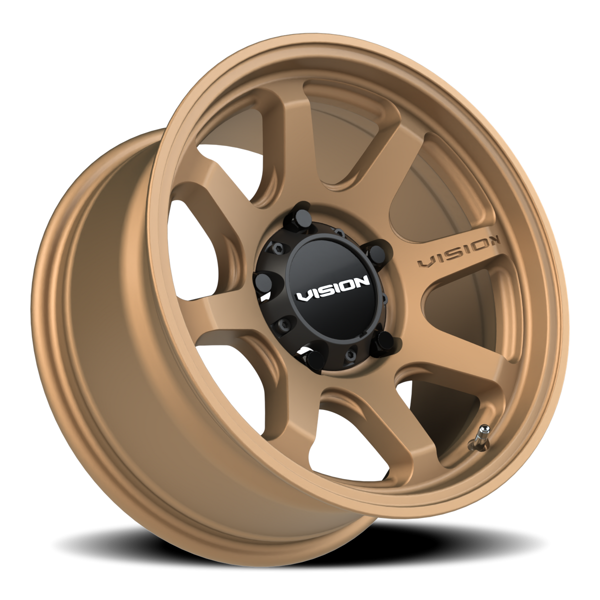 Vision Wheel 351 Bronze 16x8 0 5x139.7mm 110mm - Wheelwiz