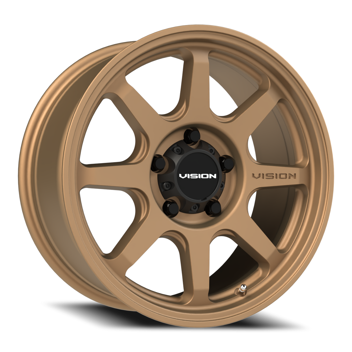 Vision Wheel 351 Bronze 17x8 +30 5x127mm 78.1mm - Wheelwiz