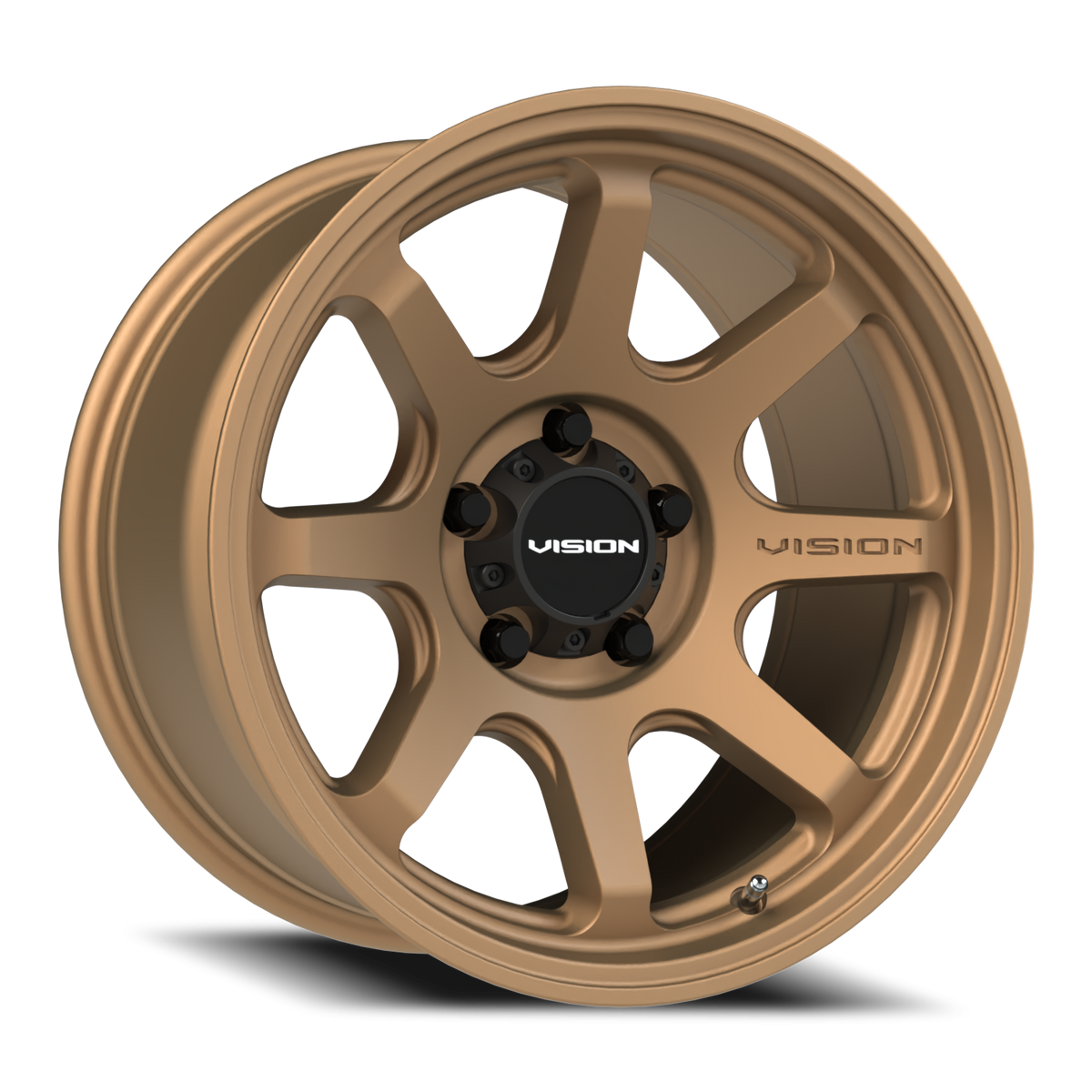 Vision Wheel 351 Bronze 17x9 -12 5x127mm 78.1mm - Wheelwiz