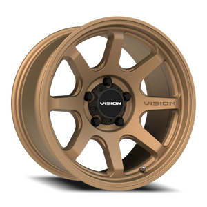 Vision Wheel 351 Bronze 17x9 -12 5x127mm 78.1mm - Wheelwiz