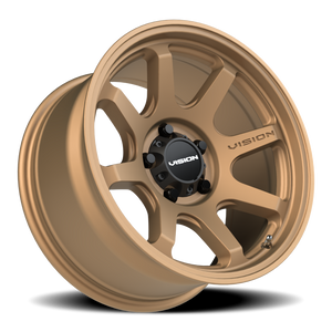 Vision Wheel 351 Bronze 17x9 -12 5x127mm 78.1mm - Wheelwiz