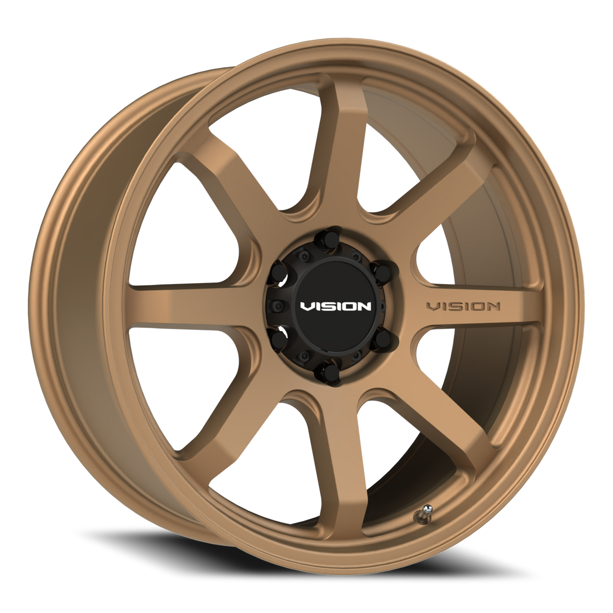 Vision Wheel 351 Bronze 20x9 +10 6x139.7mm 106.2mm - Wheelwiz