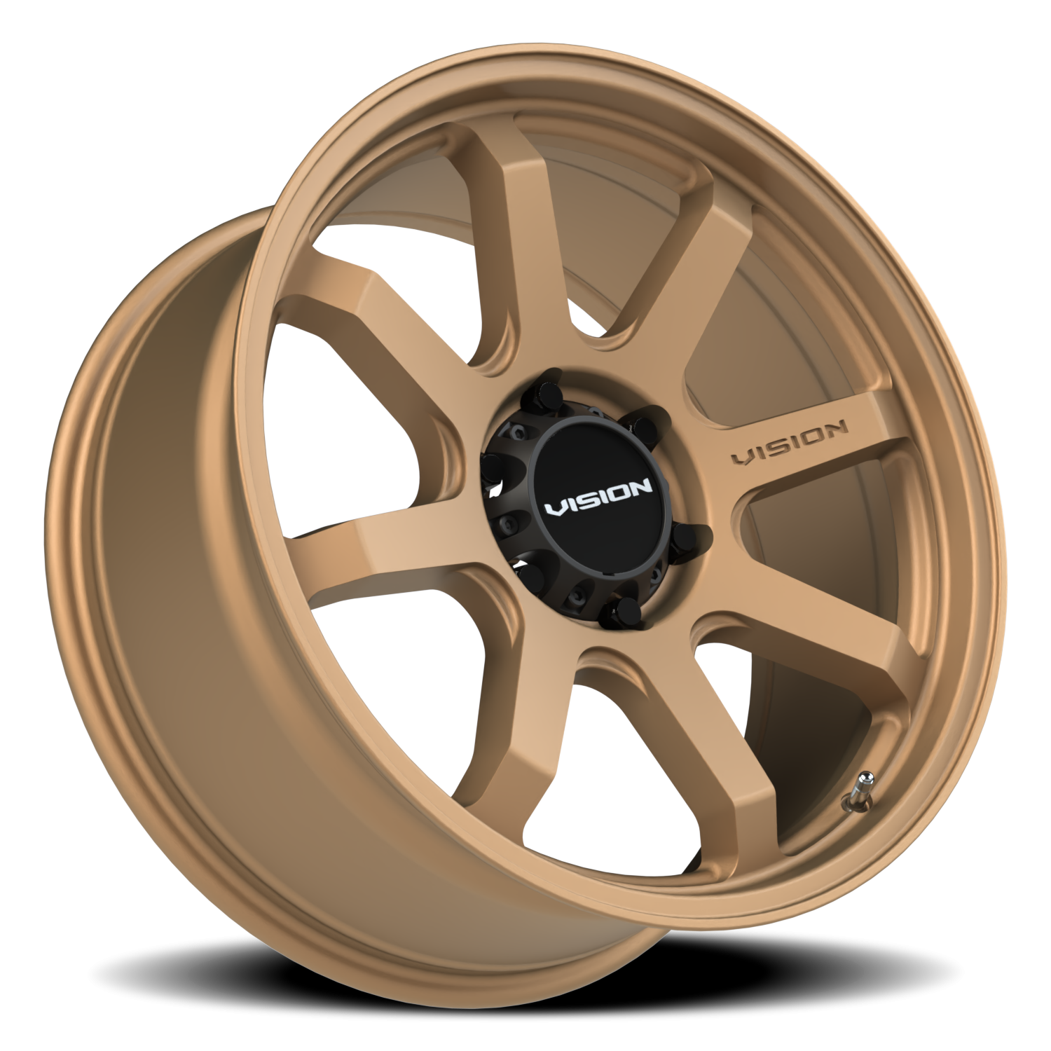 Vision Wheel 351 Bronze 20x9 +10 6x139.7mm 106.2mm - Wheelwiz