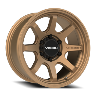 Vision Wheel 351 Bronze 17x8.5 -10 6x139.7mm 106.2mm