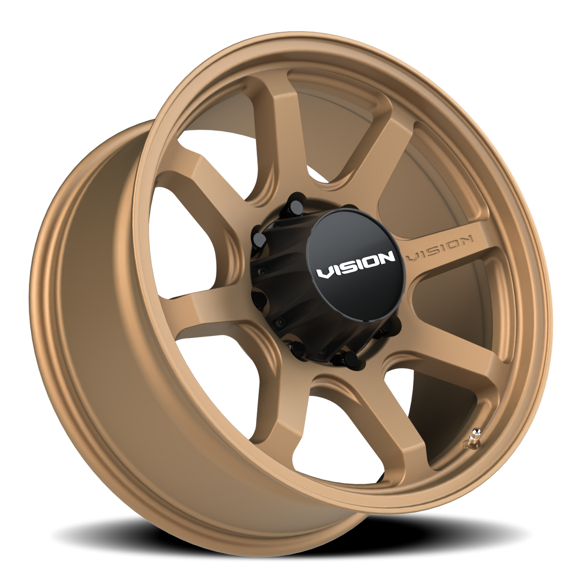 Vision Wheel 351 Bronze 20x9 +12 8x180mm 124.2mm - Wheelwiz