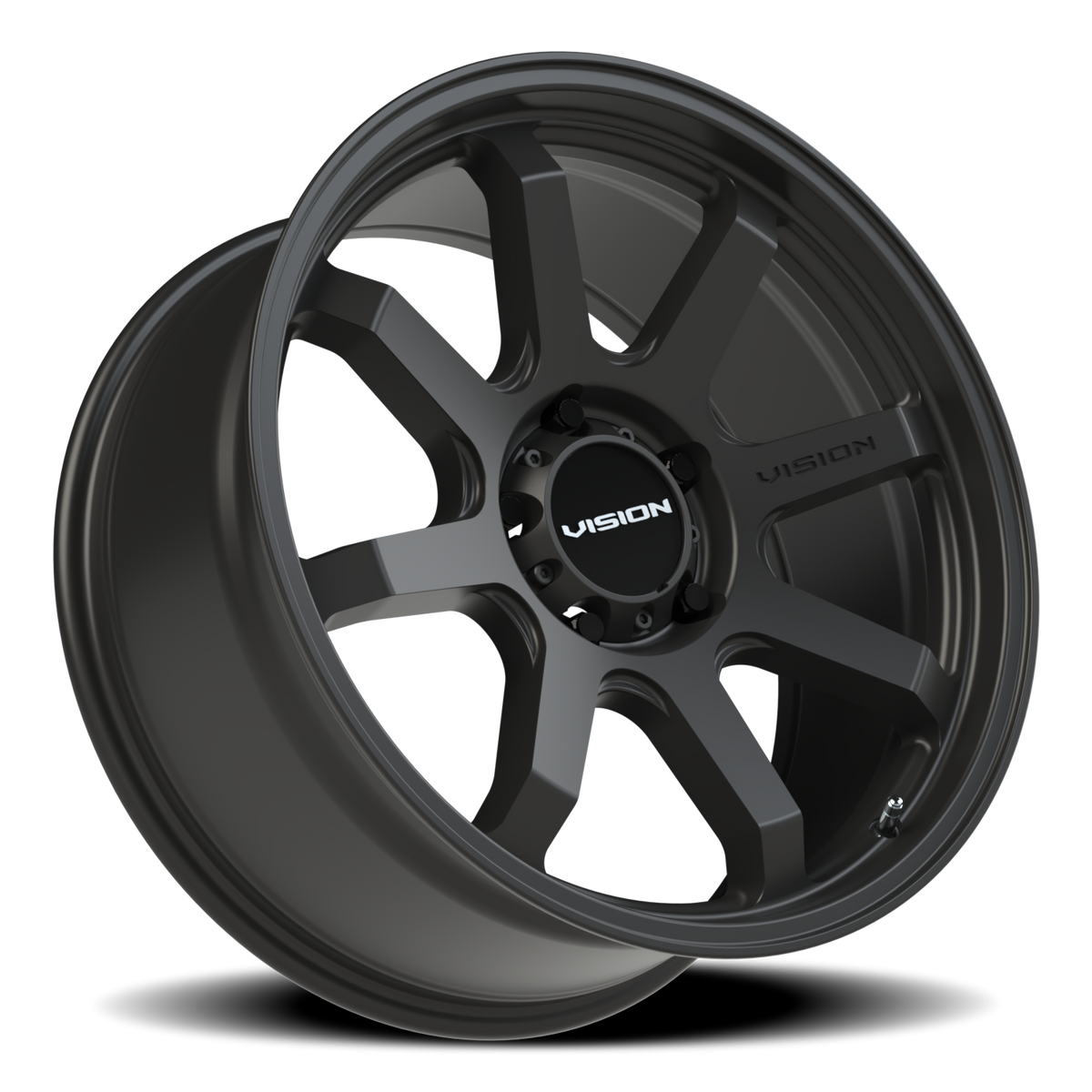 Vision Wheel 351 Satin Black 20x9 +10 5x139.7mm 108mm - Wheelwiz
