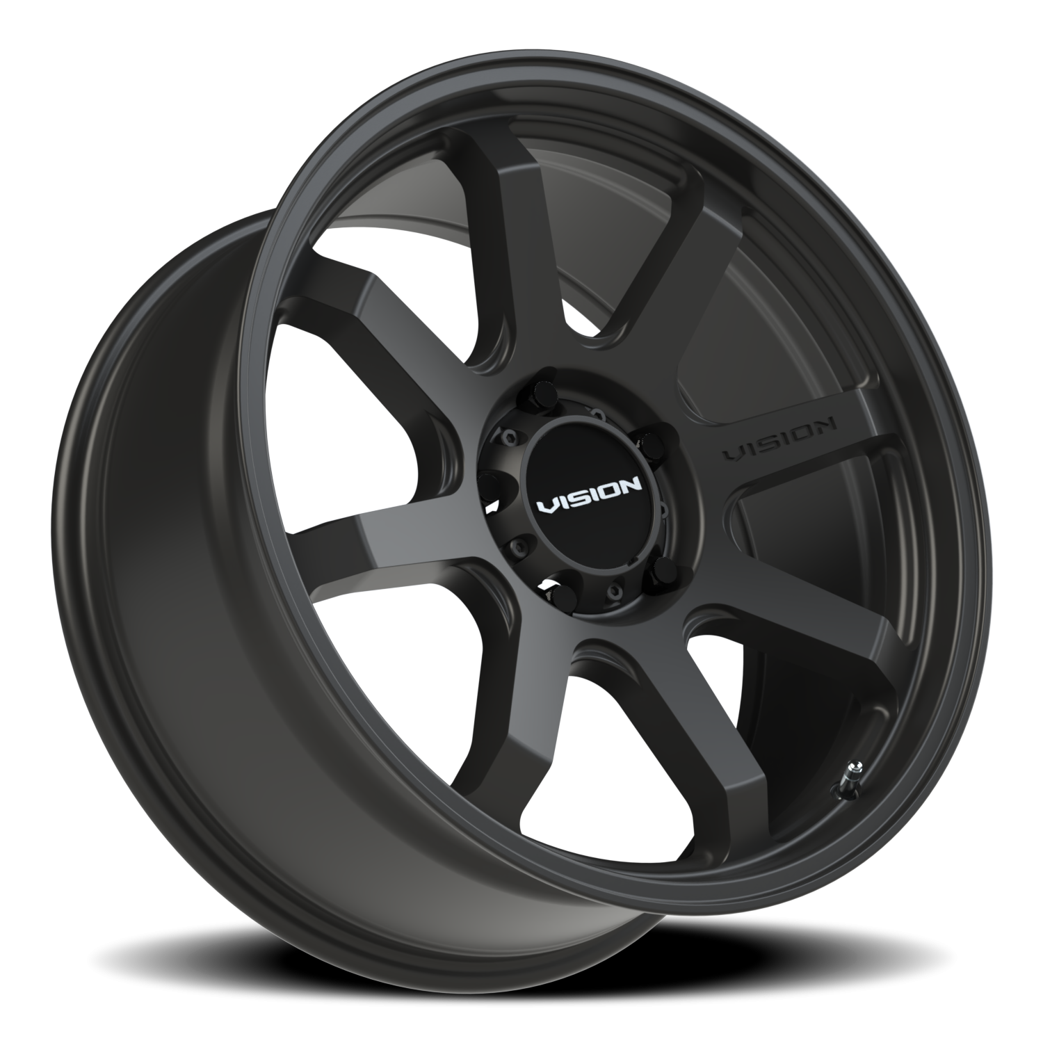 Vision Wheel 351 Satin Black 20x9 +10 5x139.7mm 108mm - Wheelwiz