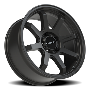 Vision Wheel 351 Satin Black 20x9 +10 5x139.7mm 108mm - Wheelwiz