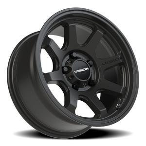 Vision Wheel 351 Satin Black 16x8 0 5x127mm 78.1mm - Wheelwiz