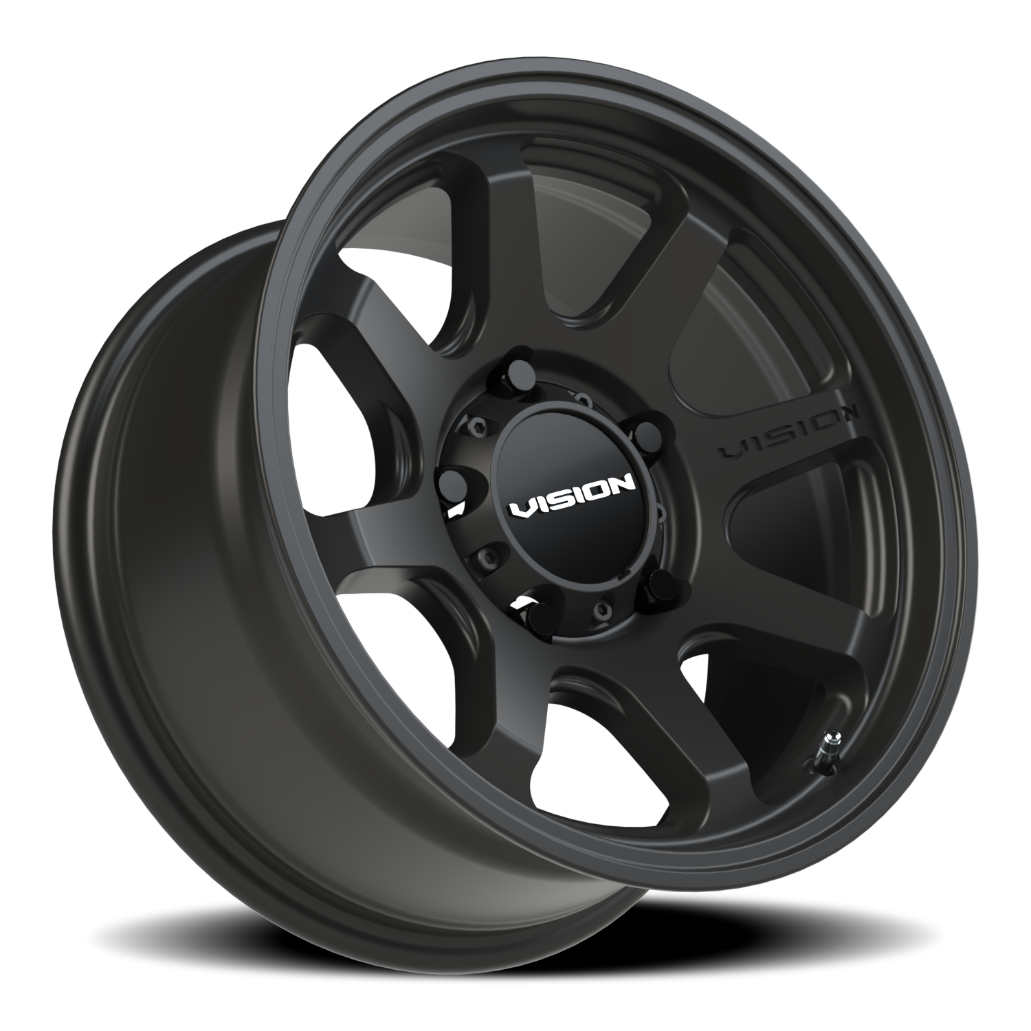 Vision Wheel 351 Satin Black 16x8 0 5x139.7mm 110mm - Wheelwiz