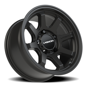 Vision Wheel 351 Satin Black 16x8 0 5x139.7mm 110mm - Wheelwiz
