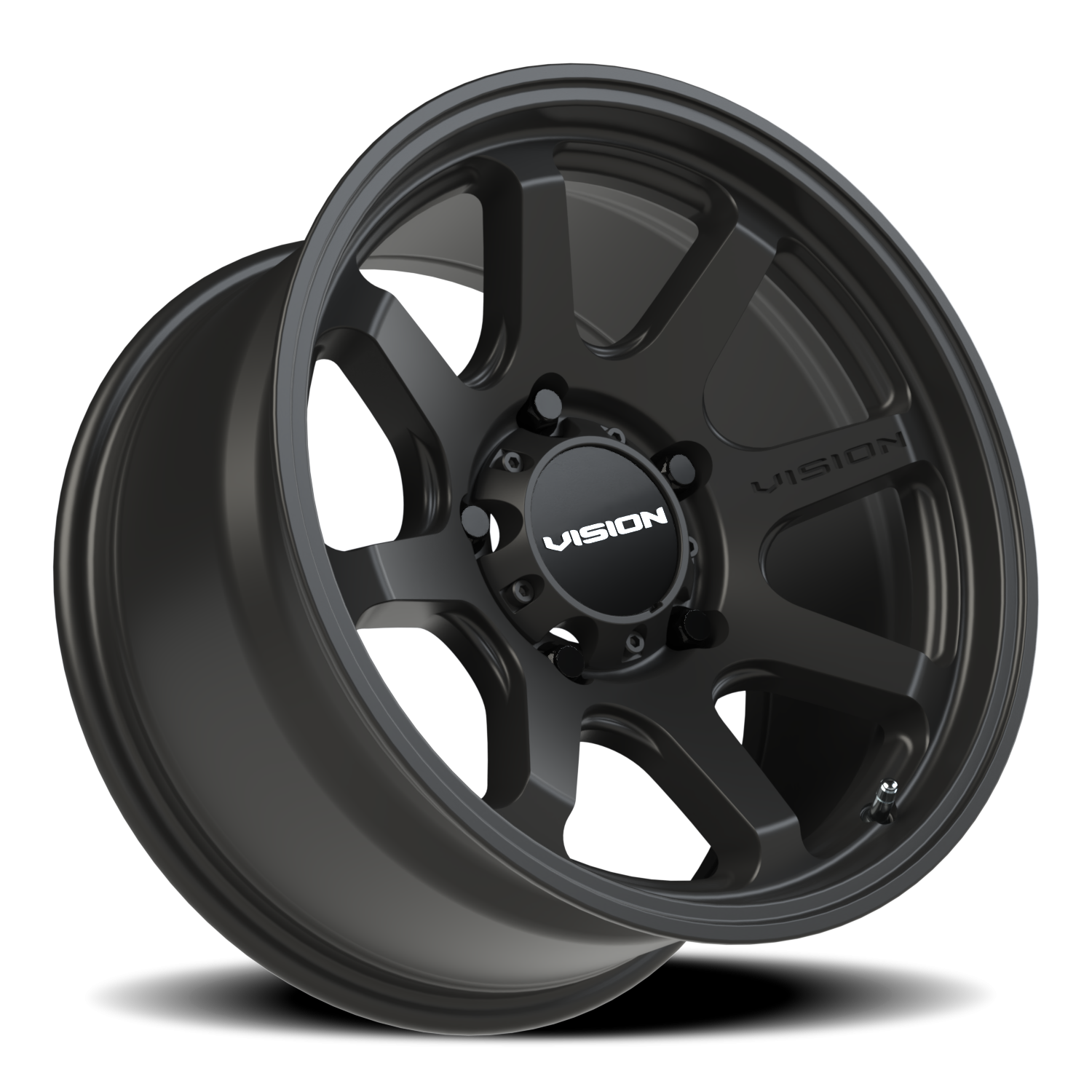 Vision Wheel 351 Satin Black 17x9 +20 5x139.7mm 108mm - Wheelwiz