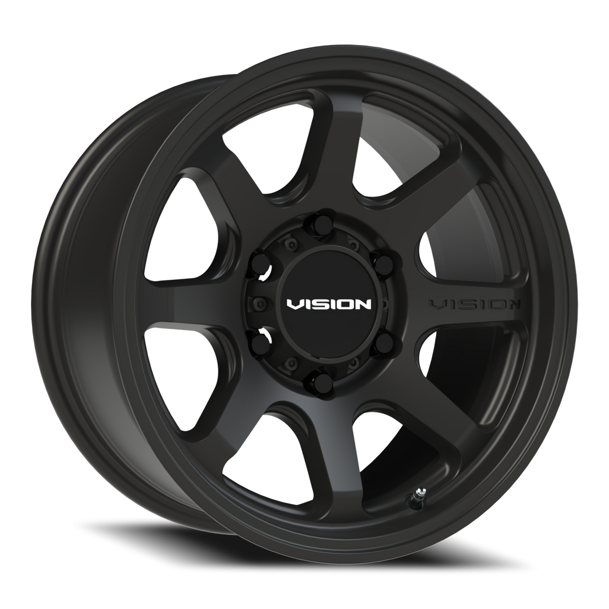 Vision Wheel 351 Satin Black 16x8 0 6x139.7mm 110mm - Wheelwiz