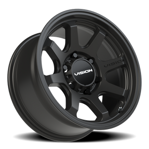 Vision Wheel 351 Satin Black 16x8 0 6x139.7mm 110mm - Wheelwiz