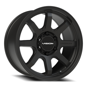 Vision Wheel 351 Satin Black 18x9 +18 6x139.7mm 106.2mm - Wheelwiz