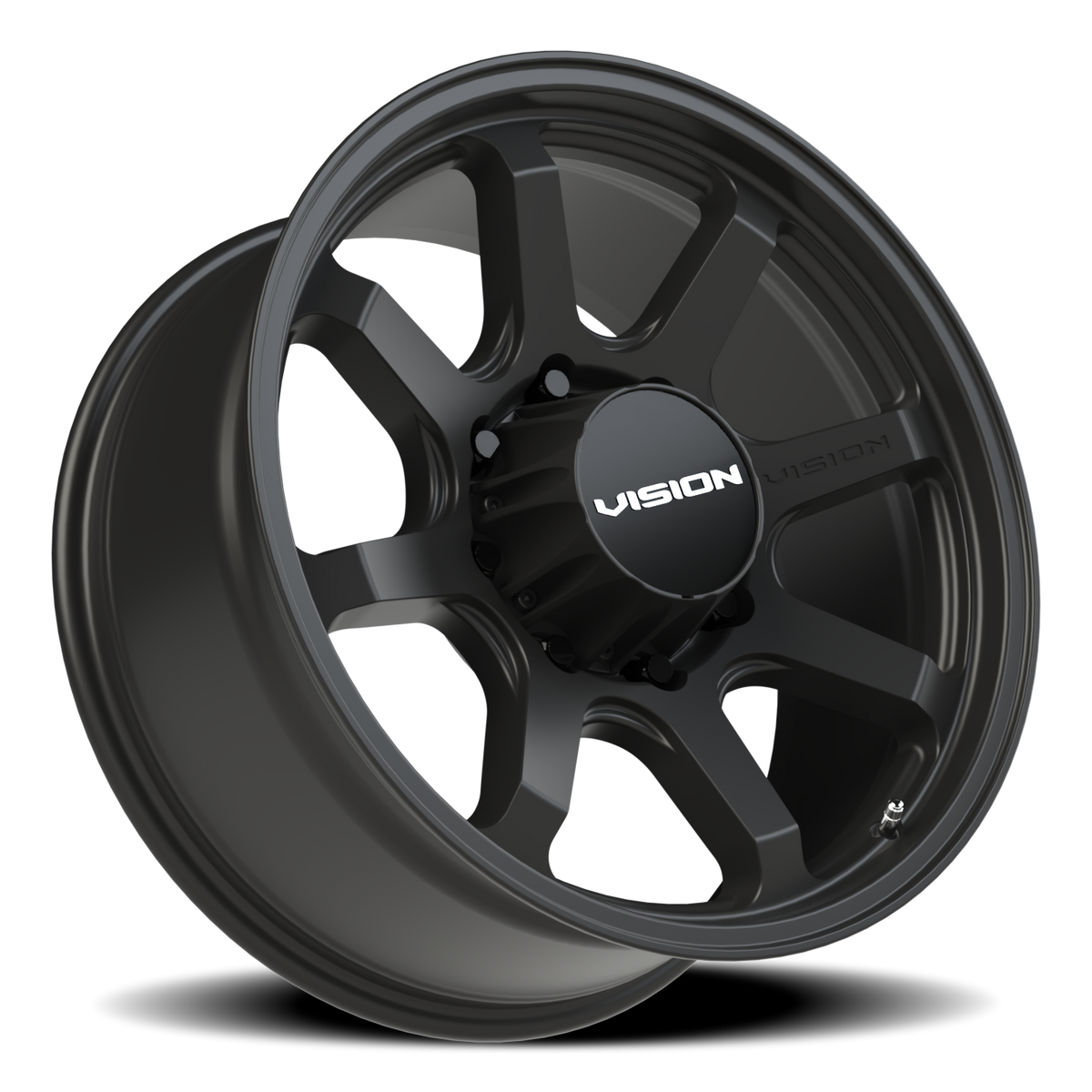 Vision Wheel 351 Satin Black 20x9 +12 8x170mm 125.2mm - Wheelwiz