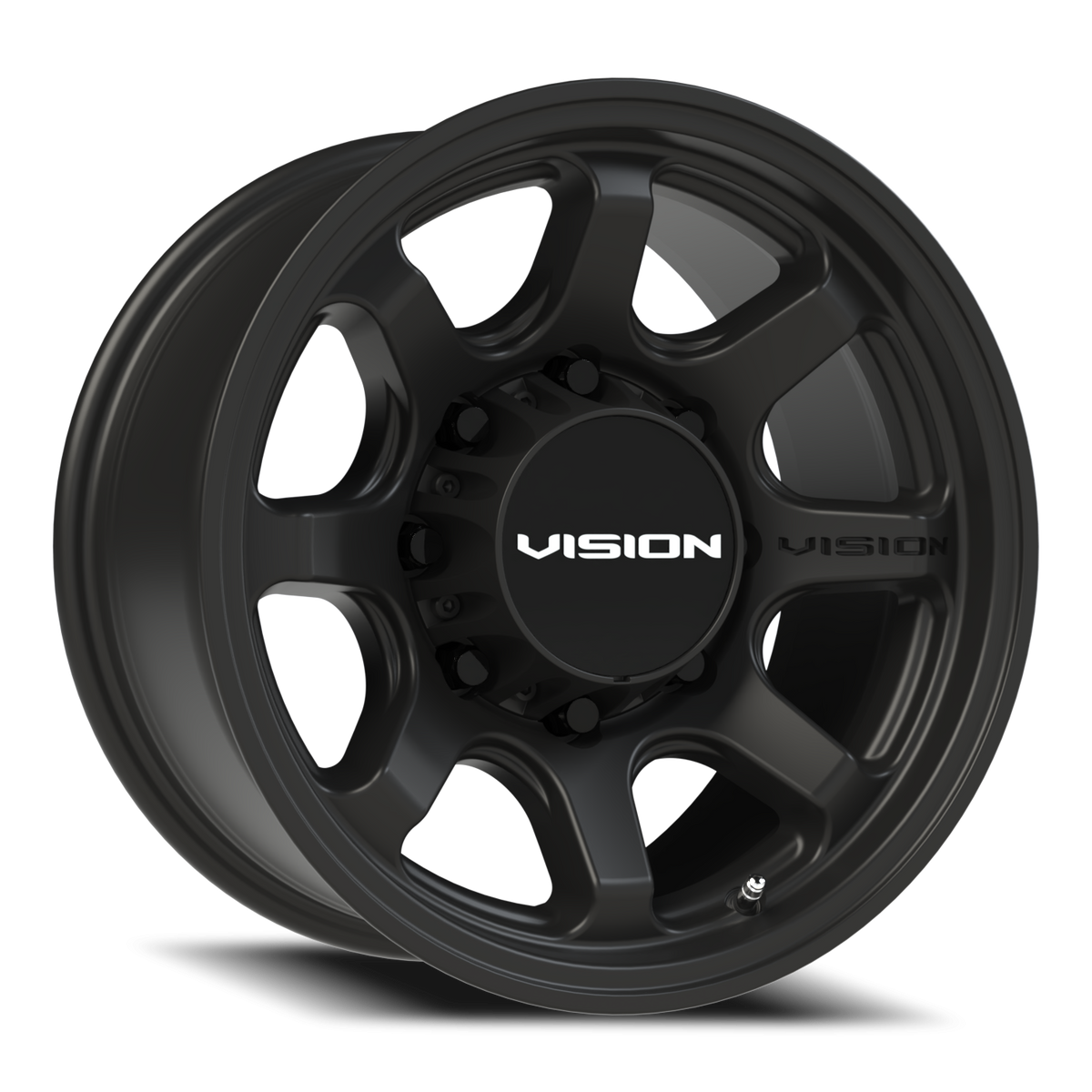 Vision Wheel 351 Satin Black 16x8 0 8x165.1mm 125.2mm - Wheelwiz