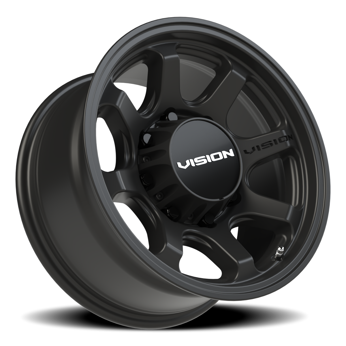 Vision Wheel 351 Satin Black 16x8 0 8x165.1mm 125.2mm - Wheelwiz