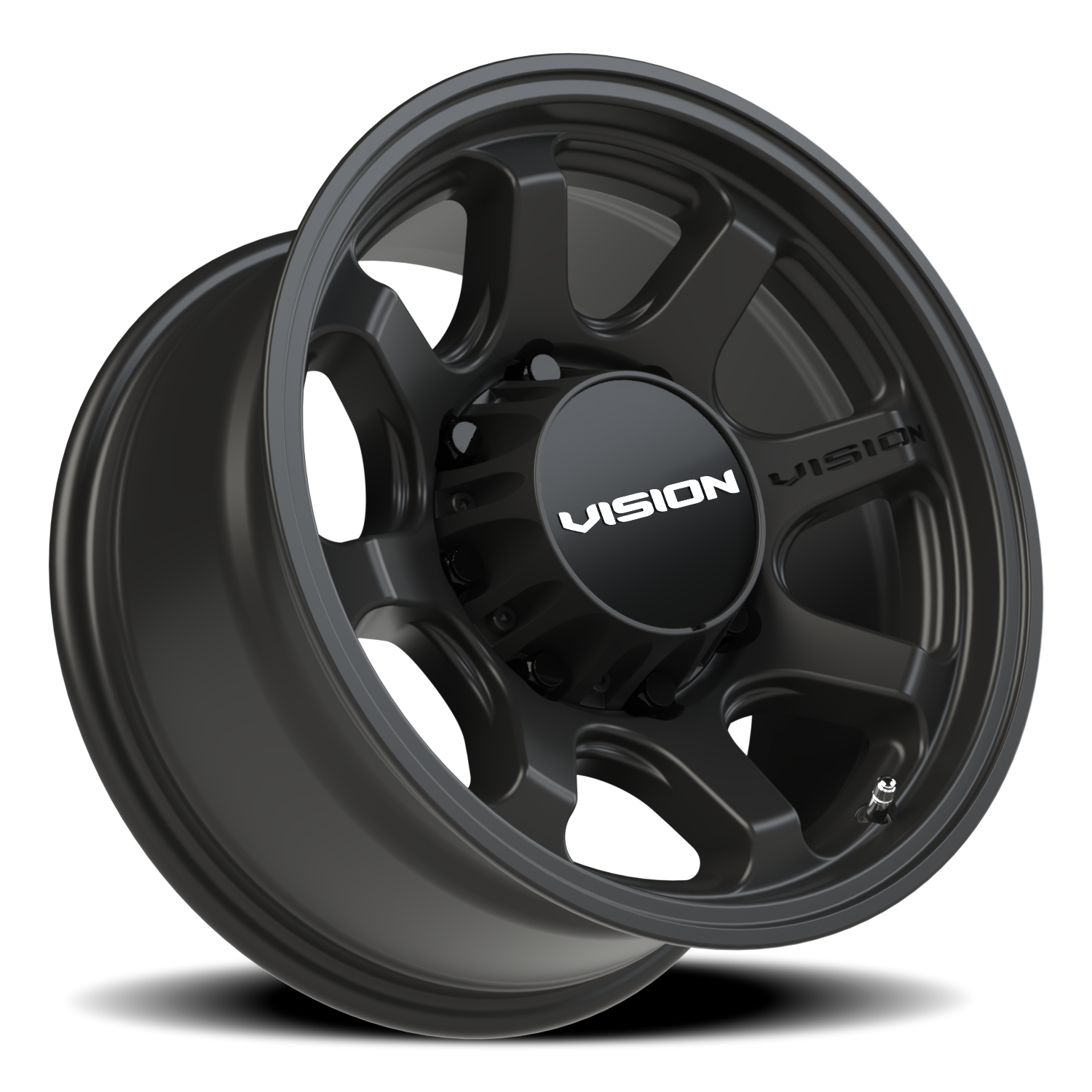 Vision Wheel 351 Satin Black 16x8 0 8x165.1mm 125.2mm - Wheelwiz