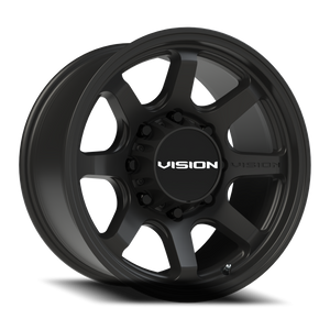 Vision Wheel 351 Satin Black 17x9 0 8x170mm 125.2mm - Wheelwiz