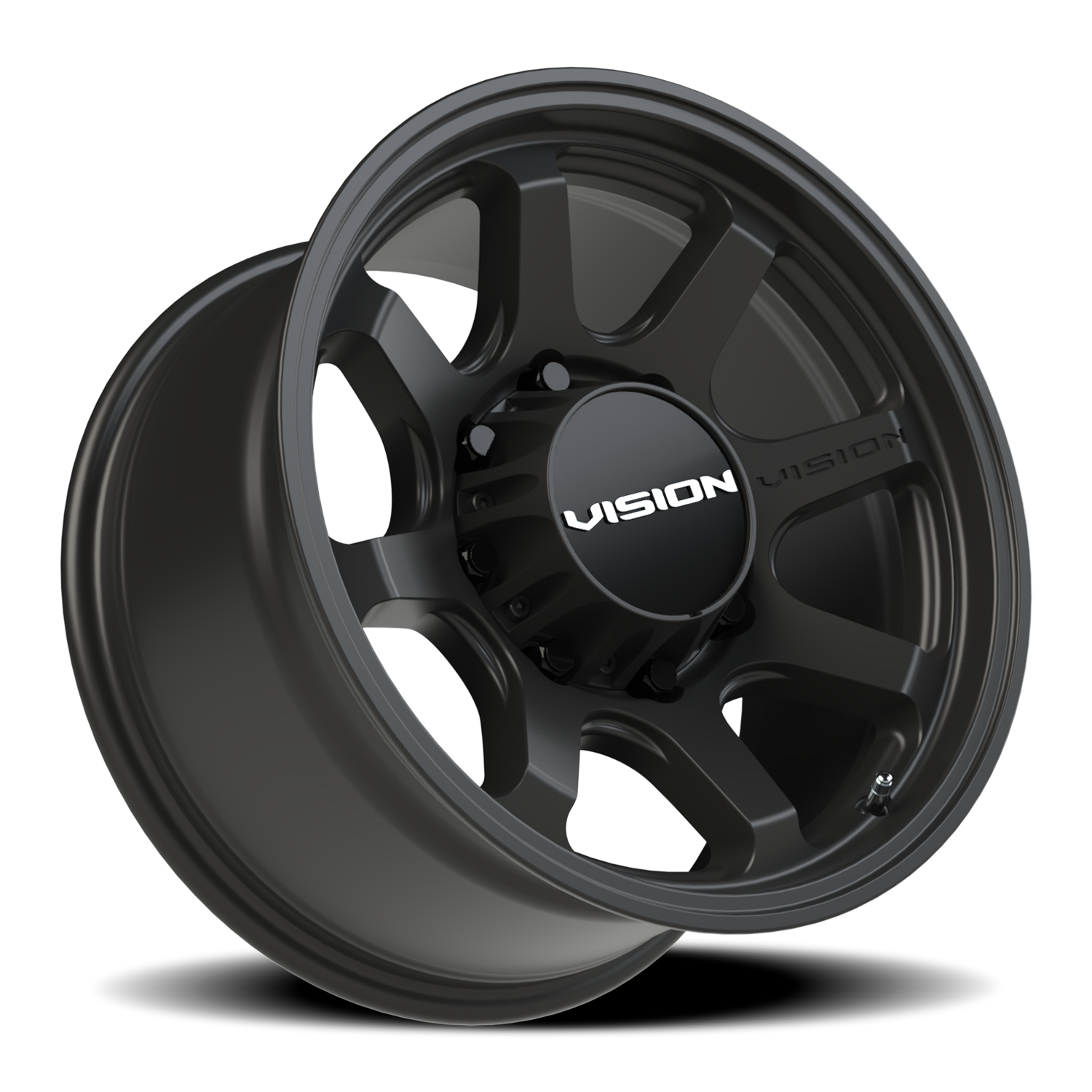 Vision Wheel 351 Satin Black 17x9 0 8x165.1mm 125.2mm - Wheelwiz