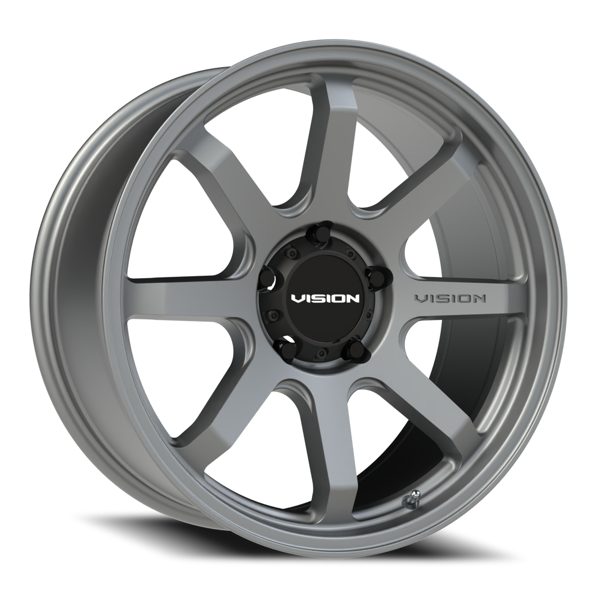 Vision Wheel 351 Satin Grey 20x9 +10 5x139.7mm 108mm - Wheelwiz