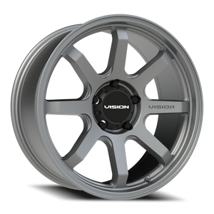 Vision Wheel 351 Satin Grey 20x9 +10 5x139.7mm 108mm - Wheelwiz