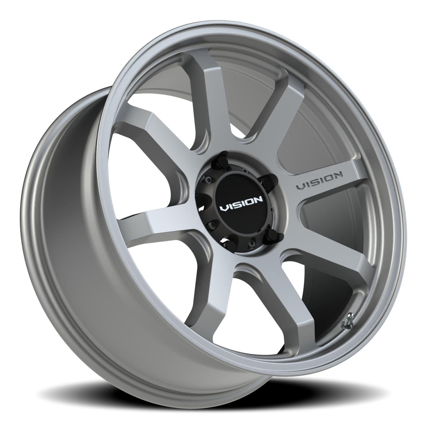 Vision Wheel 351 Satin Grey 20x9 +10 5x139.7mm 108mm - Wheelwiz
