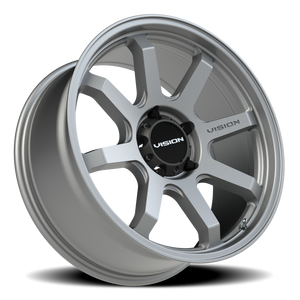Vision Wheel 351 Satin Grey 20x9 +10 5x139.7mm 108mm - Wheelwiz