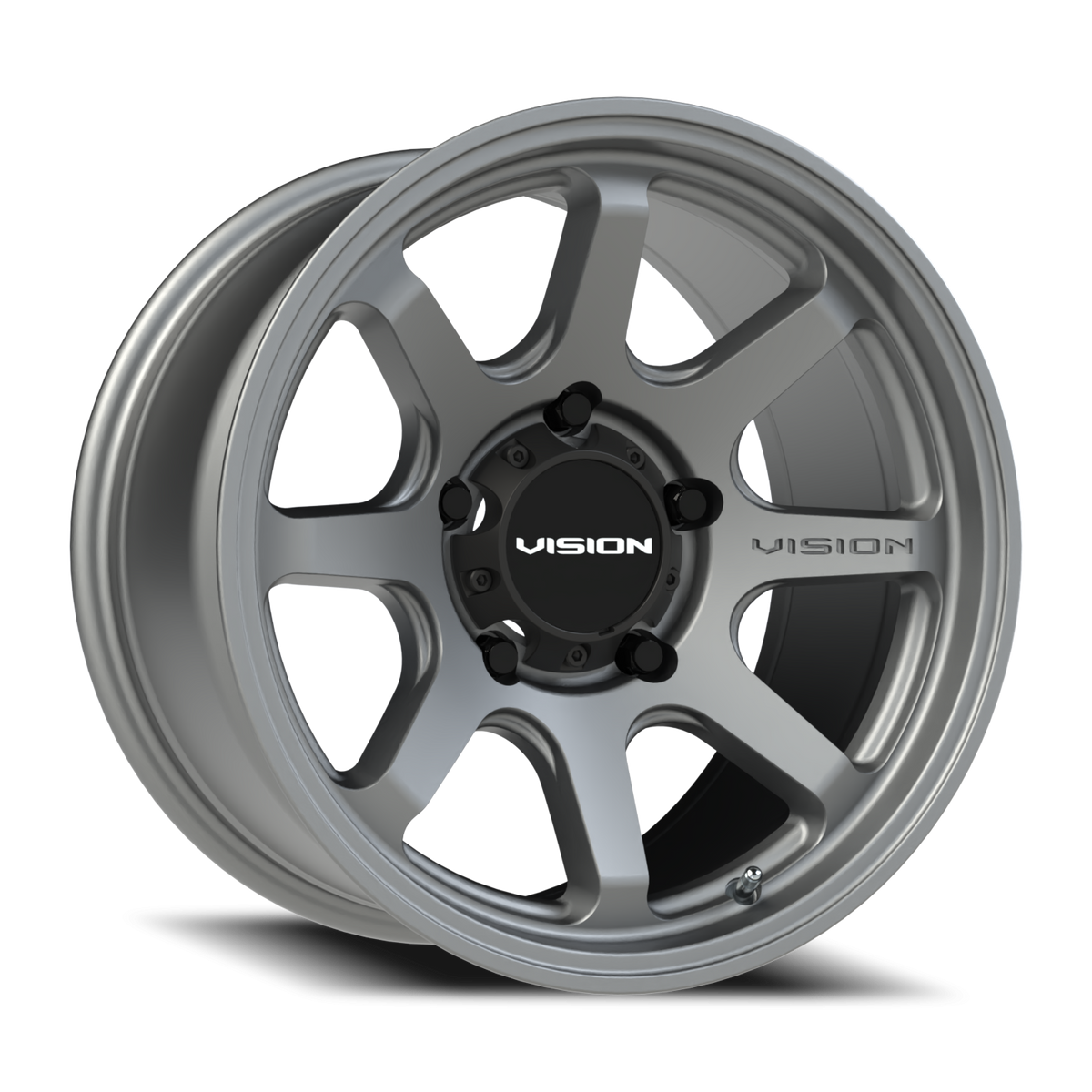 Vision Wheel 351 Satin Grey 17x9 -12 5x139.7mm 108mm - Wheelwiz