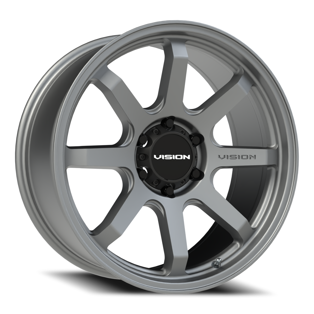 Vision Wheel 351 Satin Grey 20x9 +10 6x135mm 87.1mm - Wheelwiz