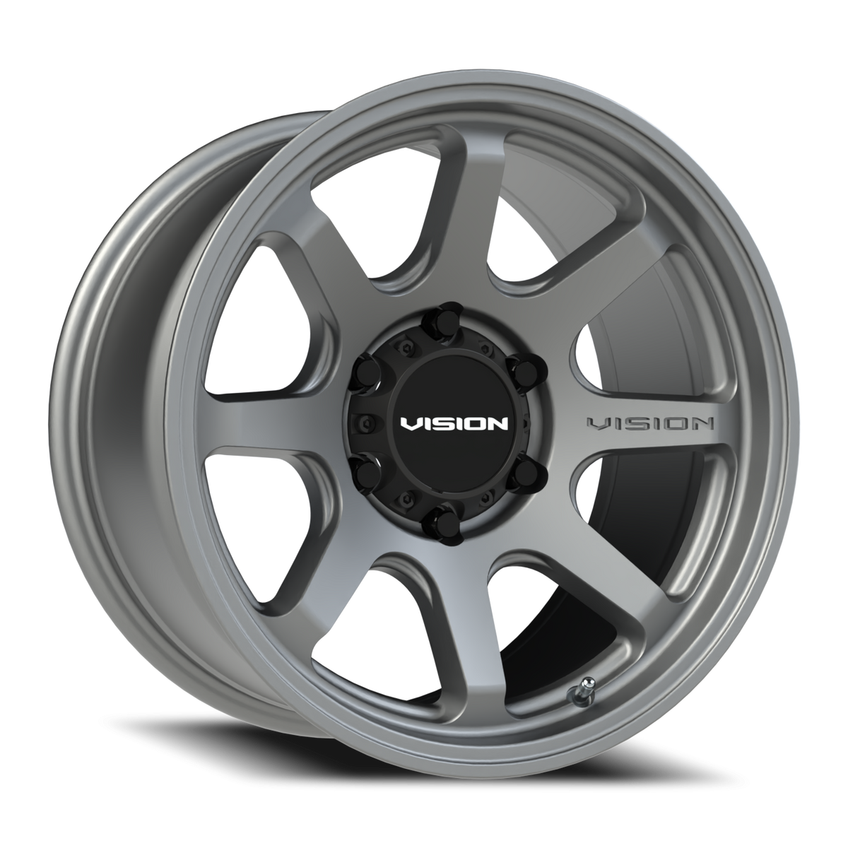 Vision Wheel 351 Satin Grey 17x8.5 +10 6x135mm 87.1mm - Wheelwiz