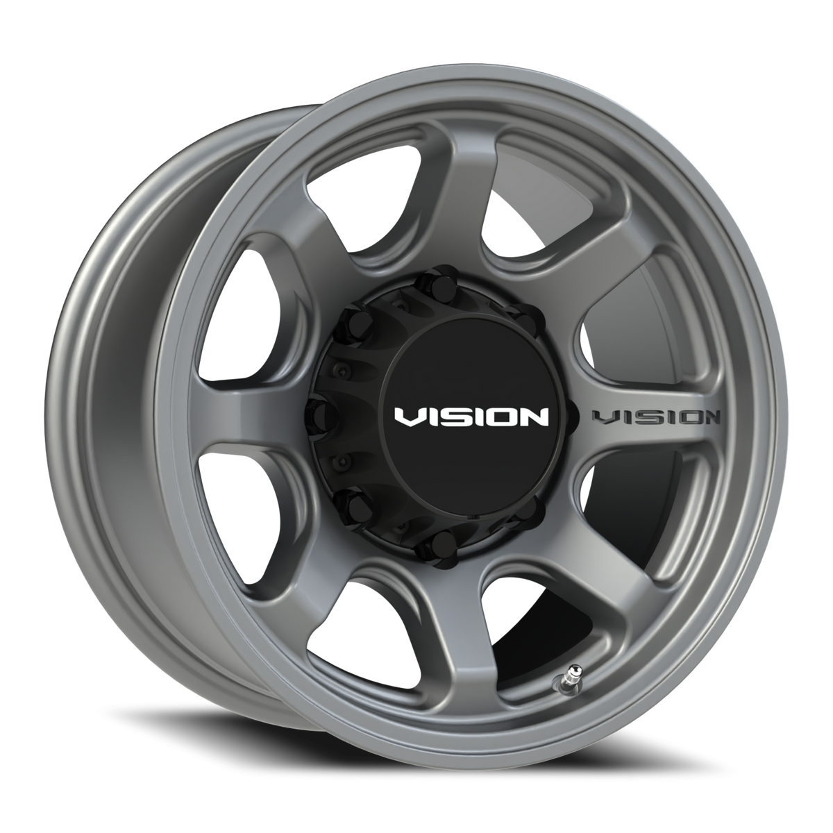 Vision Wheel 351 Satin Grey 16x8 0 8x165.1mm 125.2mm - Wheelwiz