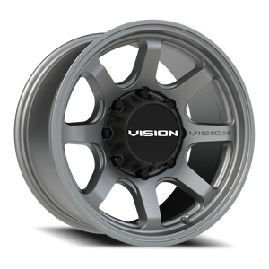 Vision Wheel 351 Satin Grey 17x9 0 8x170mm 125.2mm - Wheelwiz