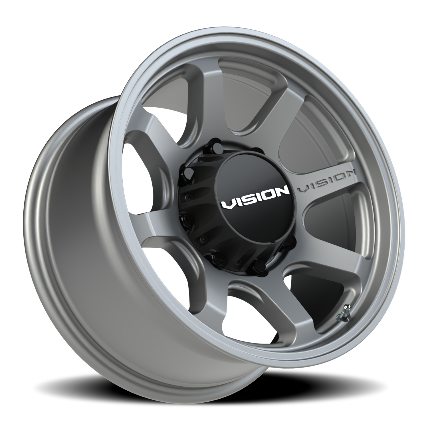 Vision Wheel 351 Satin Grey 17x9 0 8x165.1mm 125.2mm - Wheelwiz
