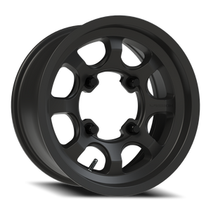 Vision Wheel 351 Satin Black 15x6 +51 4x156mm 131.1mm - Wheelwiz