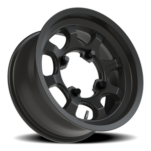Vision Wheel 351 Satin Black 15x6 +51 4x156mm 131.1mm - Wheelwiz