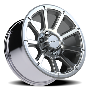 Vision Wheel 353 Gunmetal Machined Face 18x9 +18 6x135mm 87.1mm - Wheelwiz