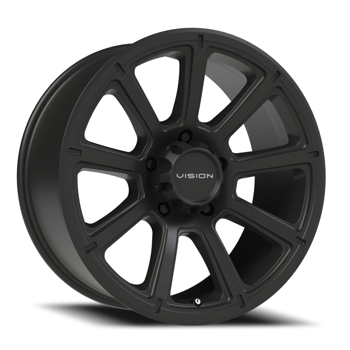 Vision Wheel 353 Matte Black 20x9 +12 5x150mm 110.2mm - Wheelwiz