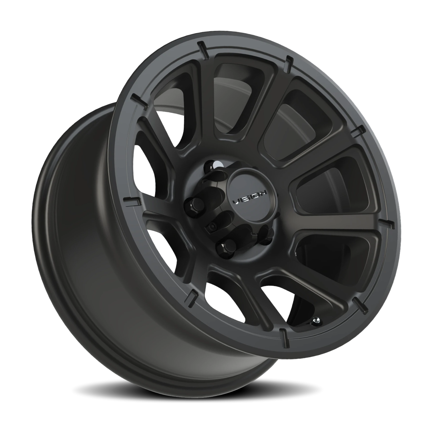 Vision Wheel 353 Matte Black 16x8 0 5x114.3mm 83mm - Wheelwiz