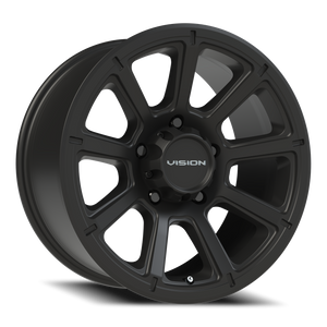 Vision Wheel 353 Matte Black 18x9 +12 5x150mm 110.2mm - Wheelwiz